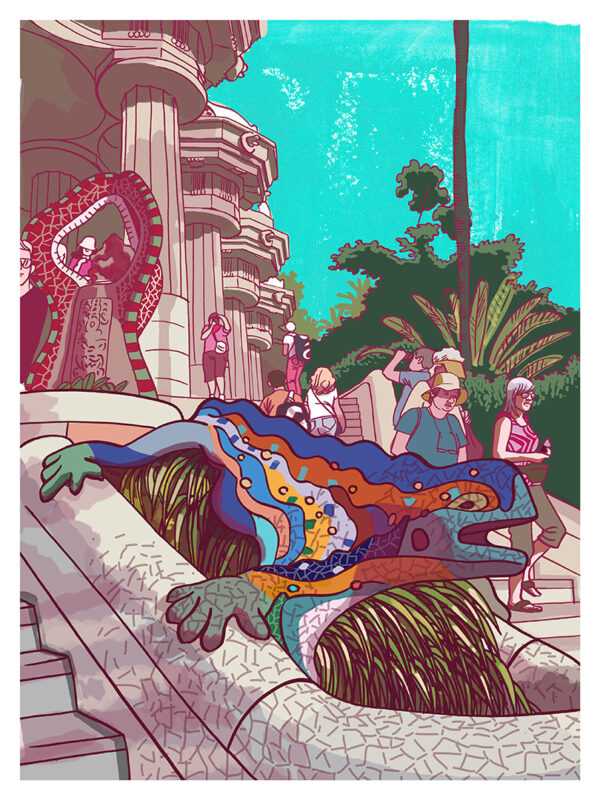 Parque Guell. Barcelona