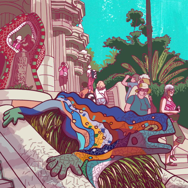 Parque Guell. Barcelona