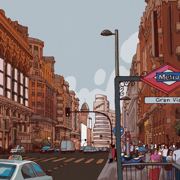 Gran Vía. Madrid