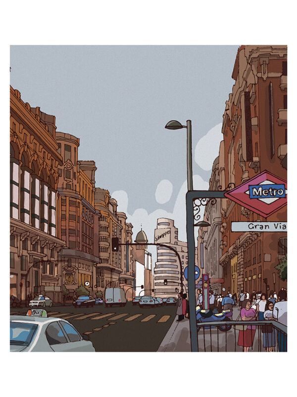 Gran Vía. Madrid