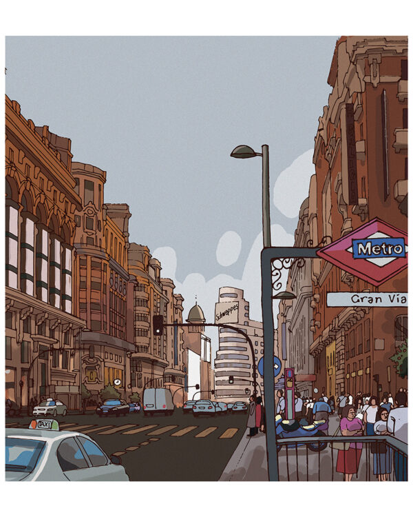 Gran Vía. Madrid