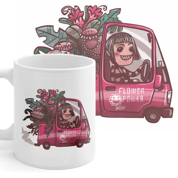 Taza Flower Power