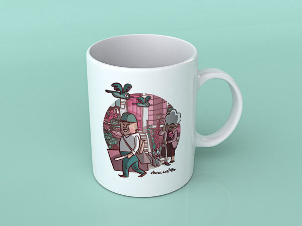 Taza Paseo Mañanero