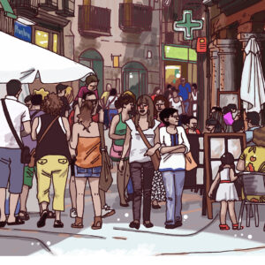 Calle del Tozal. Teruel