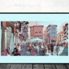 Plaza con gente. Teruel