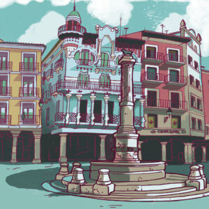 Plaza del Torico. Teruel
