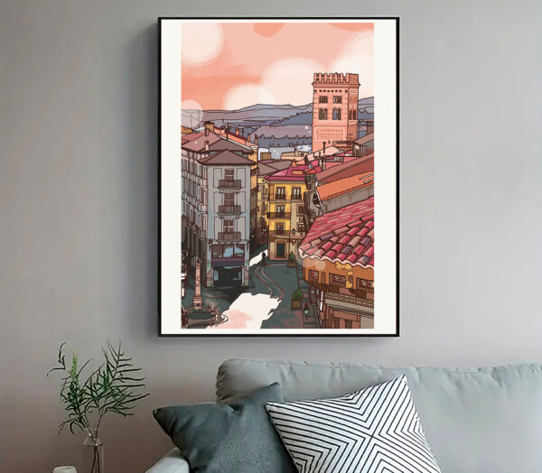 Teruel a vista de pájaro