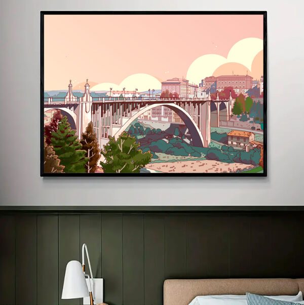 Vista del Viaducto. Teruel