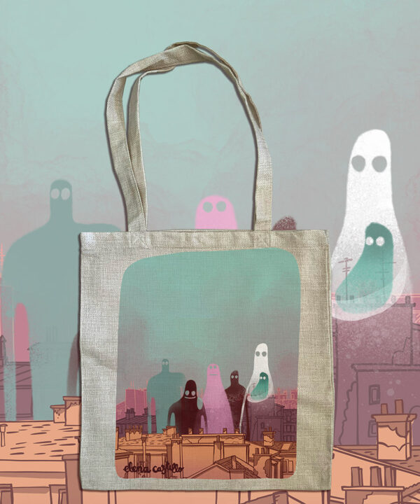 Tote-Bag Todavía hay Fantasmas