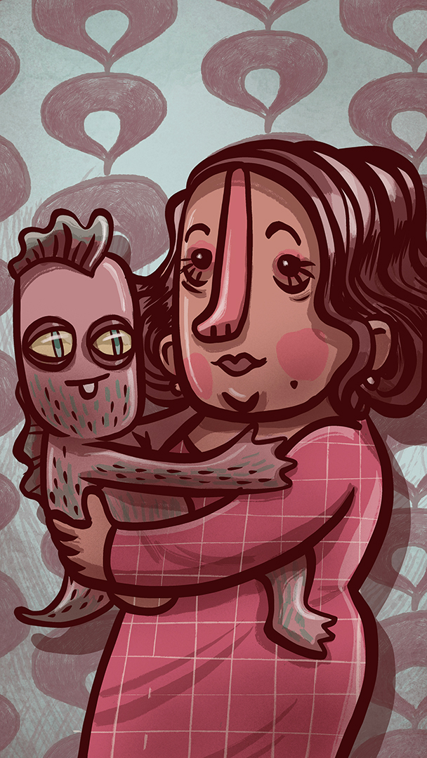 FAMILIA GARCÍA. Serie mutantes en la ciudad. Print